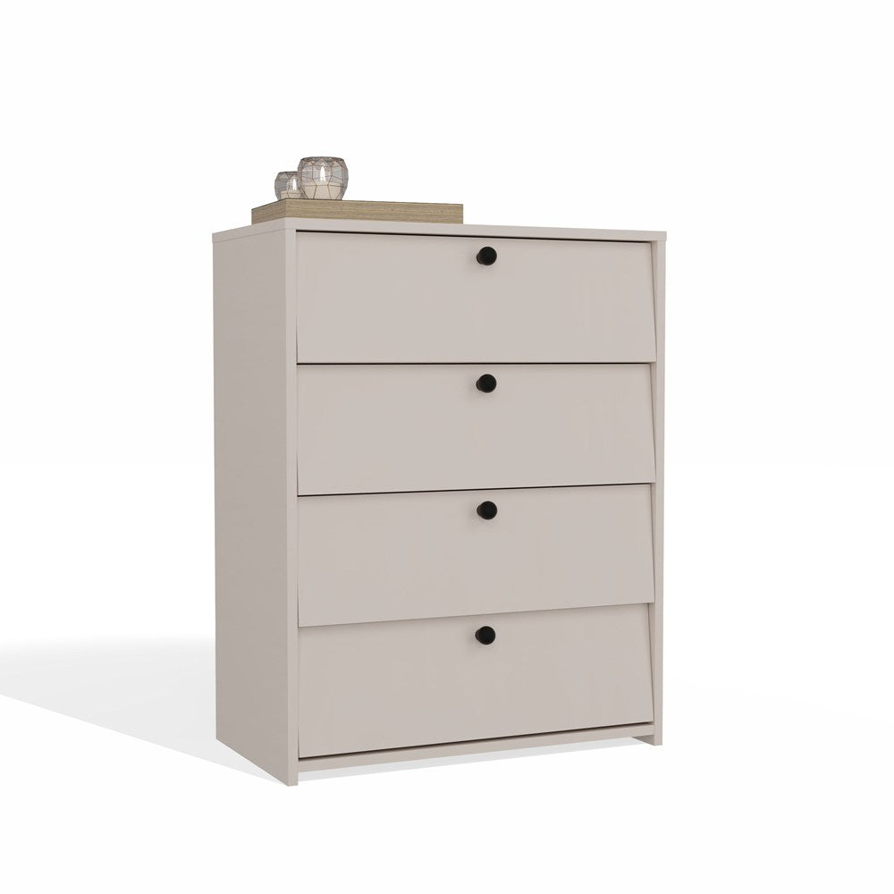 Szafka Na Buty LOKA KASZMIR BEŻ 4 Drzwi Uchylne 66 Cm do Przedpokoju