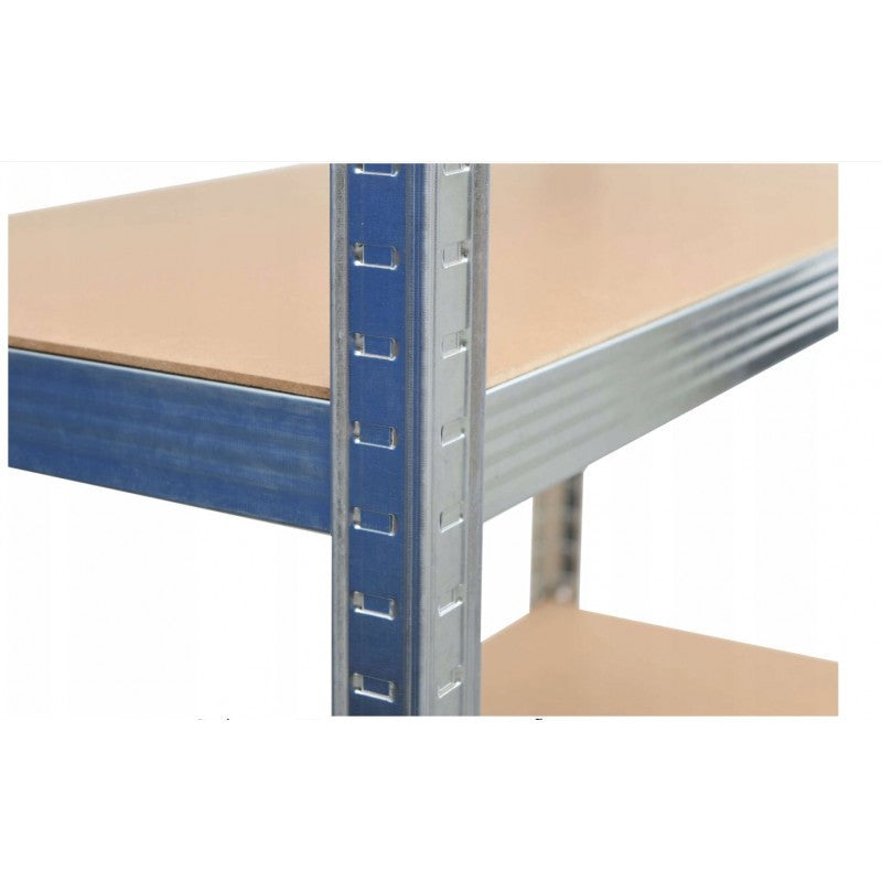 REGAŁ MAGAZYNOWY NAROŻNY METALOWY GC9040 MDF 875KG