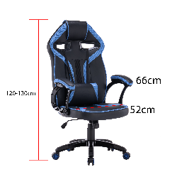 FOTEL OBROTOWY GAMINGOWY KRZESŁO DRIFT CZERWONY