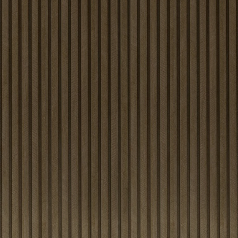 CORESTONE SPC 3D WALL PANEL - LINEN DARK BROWN 2,75m x 0,16m