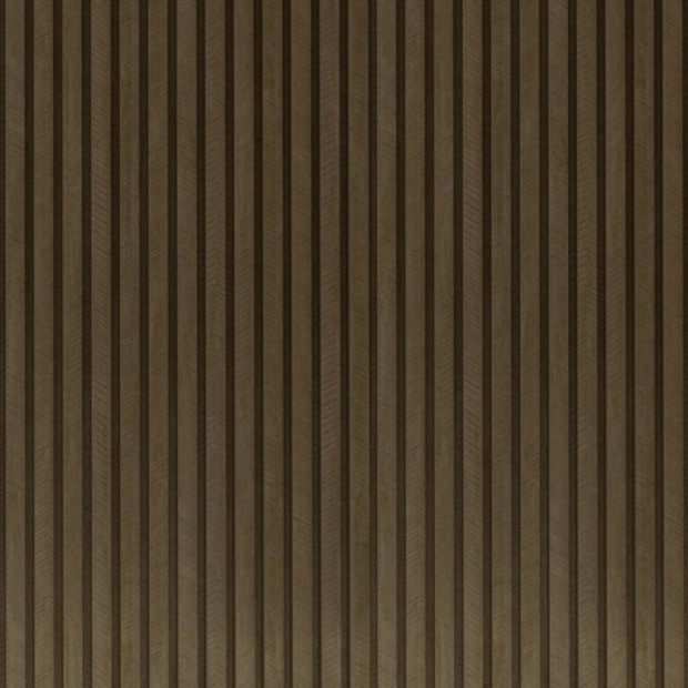 CORESTONE SPC 3D WALL PANEL - LINEN DARK BROWN 2,75m x 0,16m