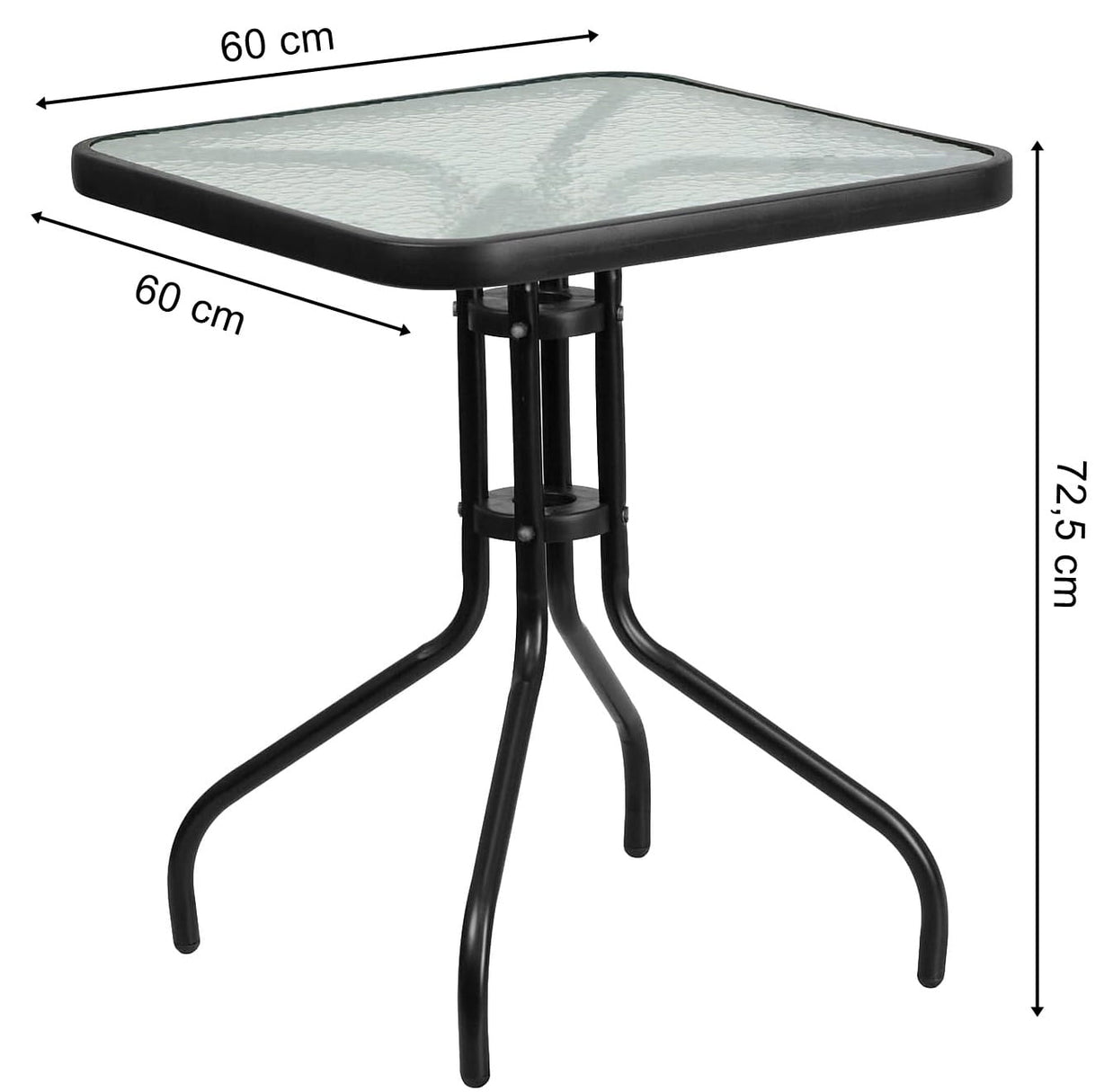 STÓŁ ISLAND (KWADRATOWY) 60cm