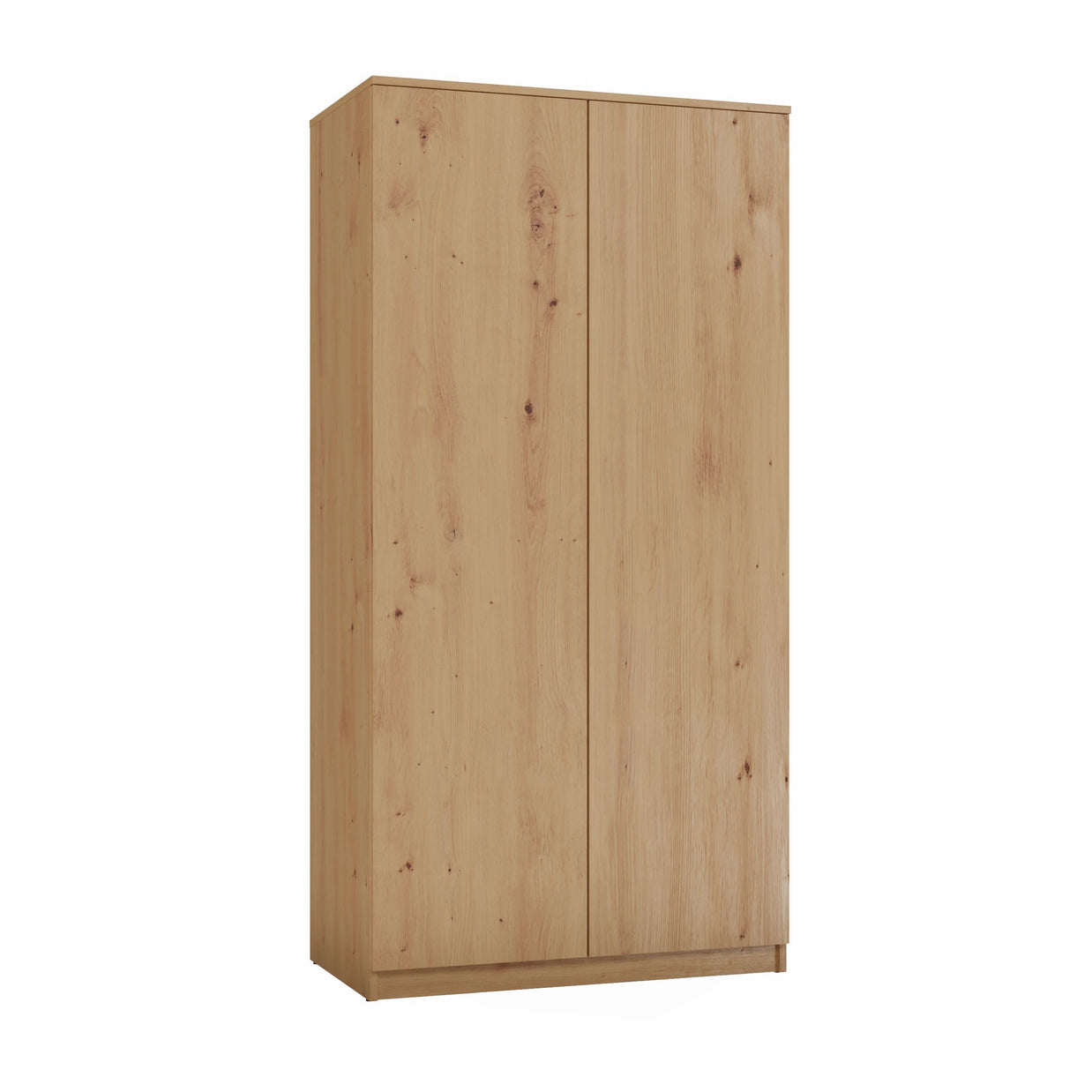 SZAFA GARDEROBA DRZWI PÓŁKI SD-90 DĄB ARTISAN