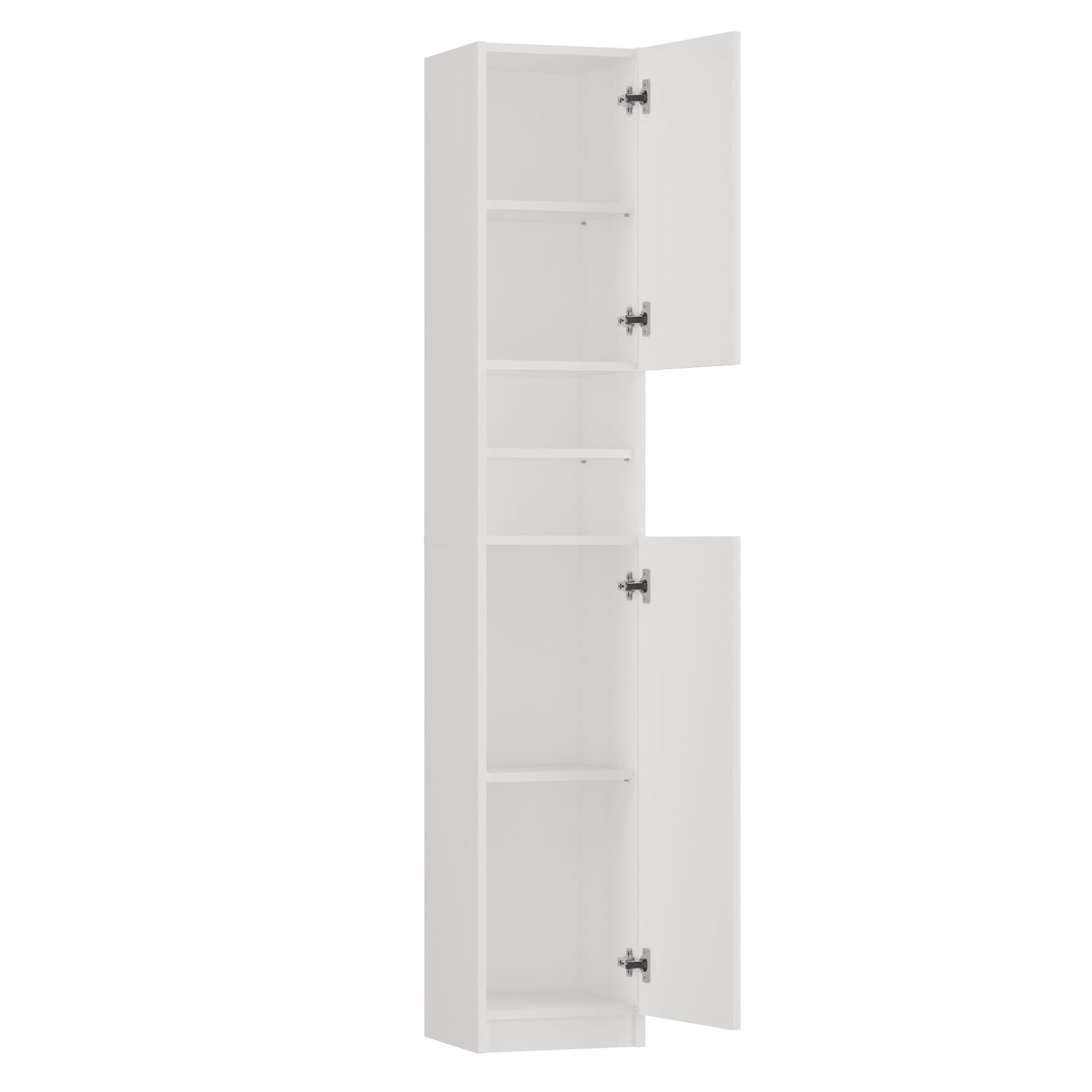 SZAFKA ŁAZIENKOWA MARBELA 32CM REGAŁ SŁUPEK BIAŁY