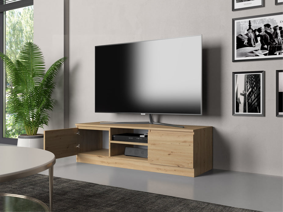 STOLIK SZAFKA RTV 120 - DĄB ARTISAN
