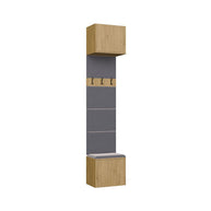 Garderoba Wieszak HAGA 1W DĄB ARTISAN