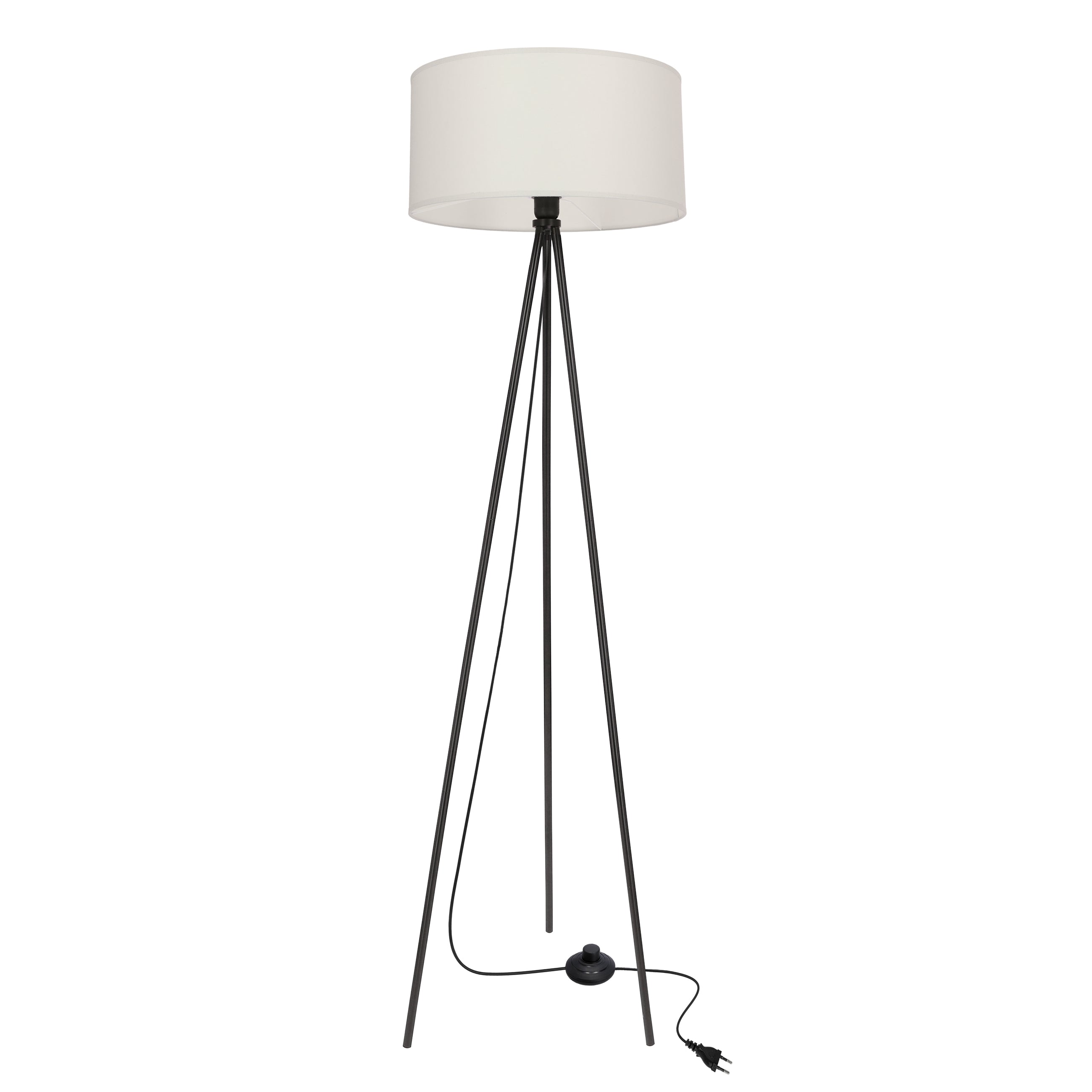 SHANTI lampa pod³ogowa czarny 1x40W E27 aba¿ur szary - 5903034838722.jpg