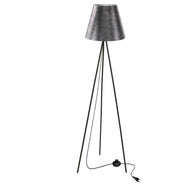 PLATINO lampa podłogowa czarny 1x40W E27 abażur srebrny - 5903034842576.jpg