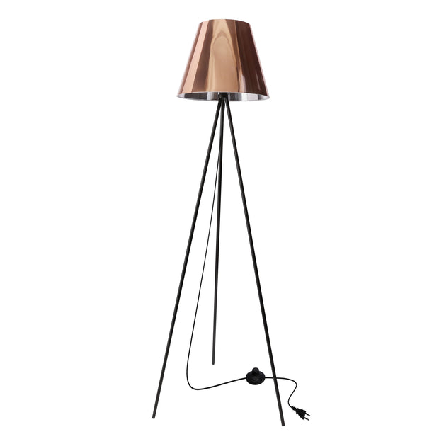 PLATINO lampa podłogowa czarny 1x40W E27 abażur miedziany - 5903034842583.jpg