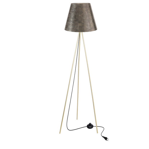 PLATINO lampa podłogowa złoty 1x40W E27 abażur złoty - 5903034842590.jpg