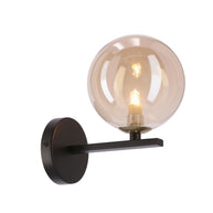 Kama lampa kinkiet czarny+złoty 1x28 G9 klosz bursztynowy - 5903034847601.jpg