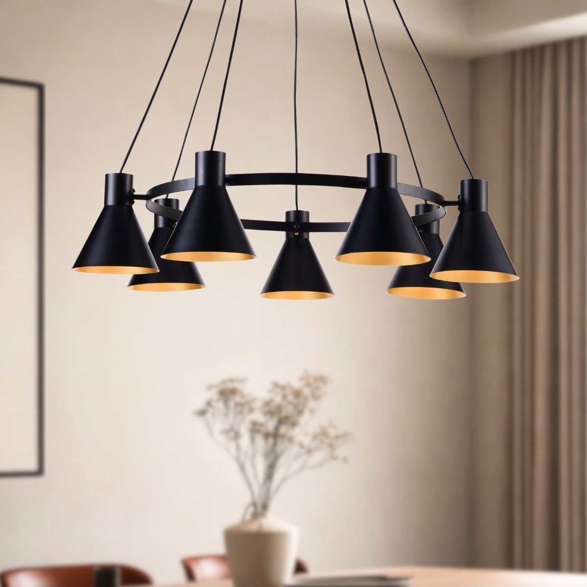 MORE LAMPA WISZĄCA 7X40W E27 CZARNY MATOWY - 5906714871170_A9788.jpg