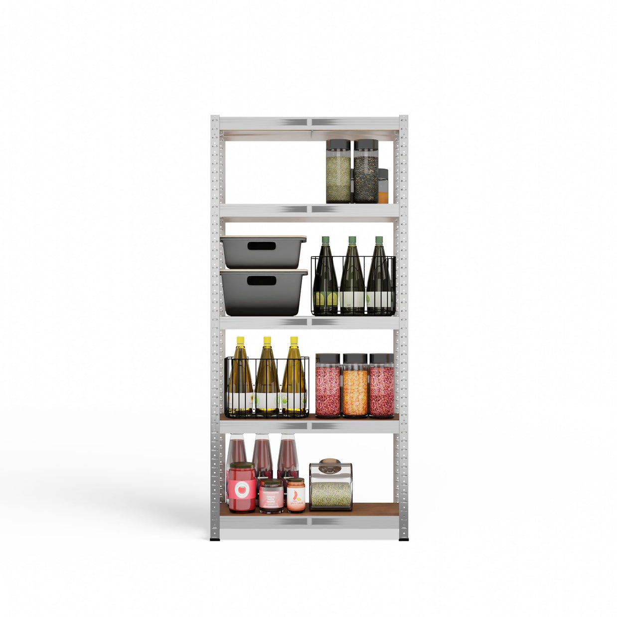 REGAŁ MAGAZYNOWY METALOWY G7030 MDF