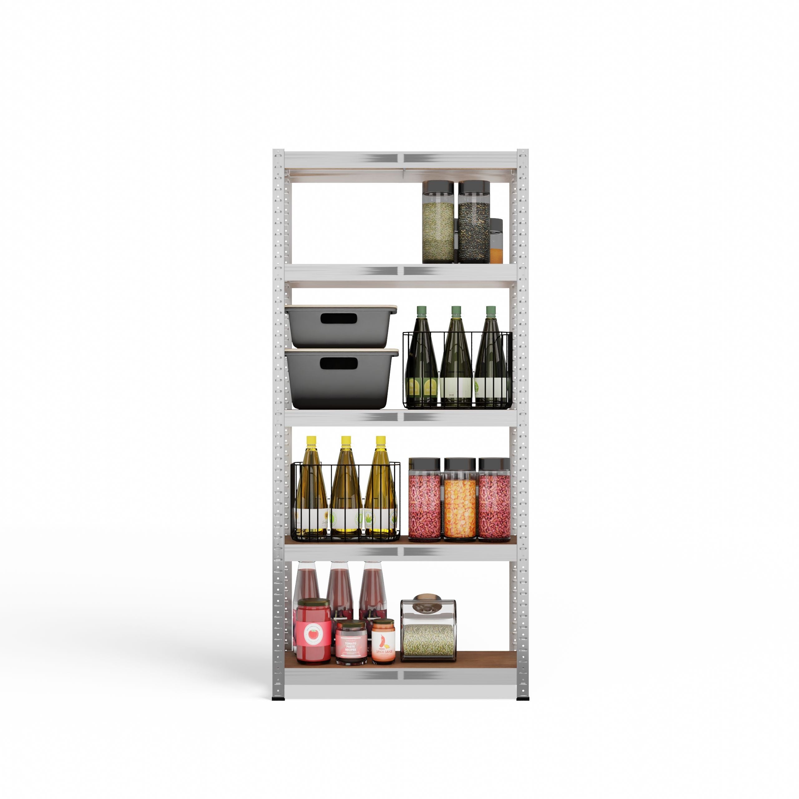 REGAŁ MAGAZYNOWY METALOWY G7030 MDF