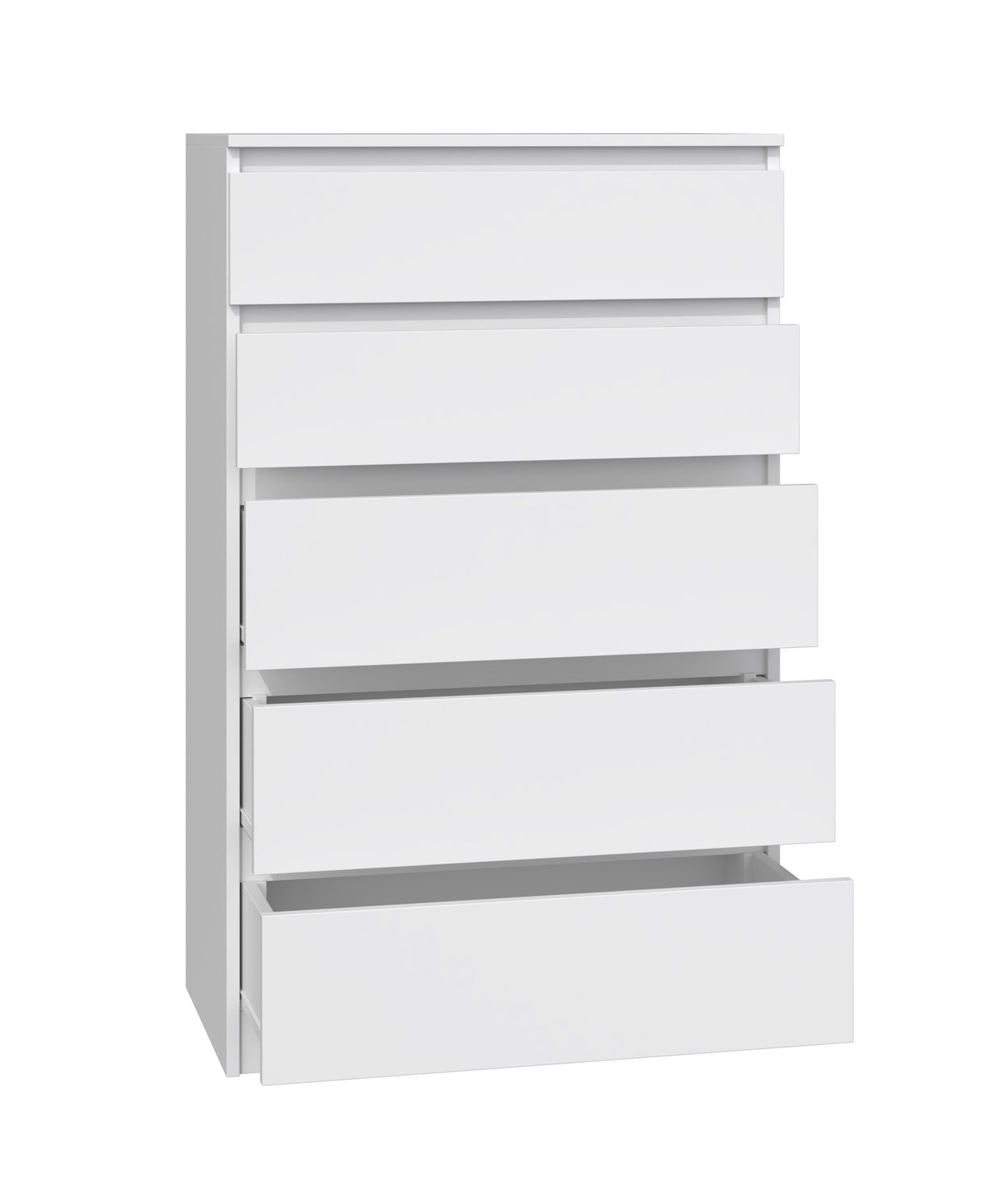 KOMODA SZAFKA 5 SZUFLAD M5 BIEL