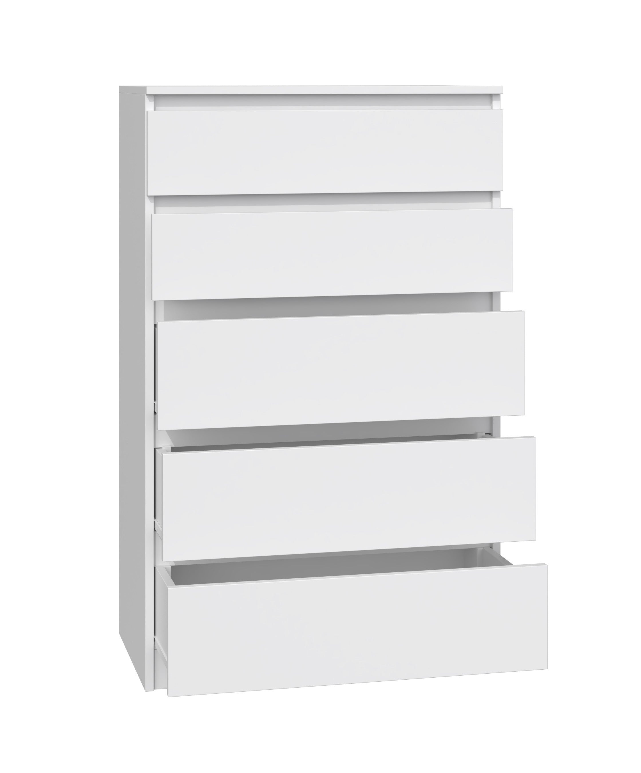 KOMODA SZAFKA 5 SZUFLAD M5 BIEL