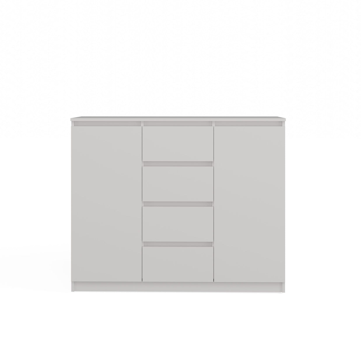 KOMODA SZAFKA 2D4S 120 - BIEL