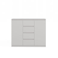 KOMODA SZAFKA 2D4S 120 - BIEL