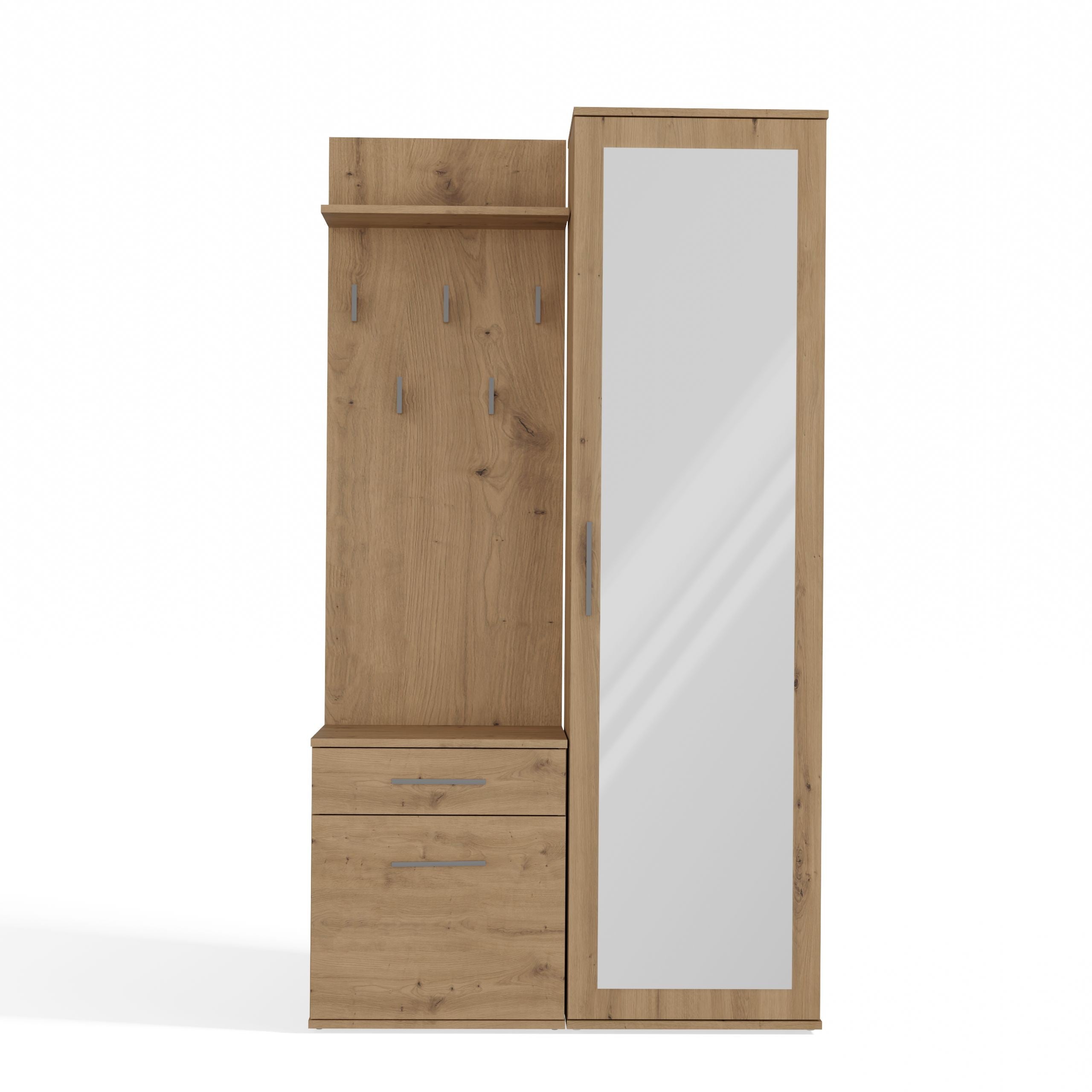 GARDEROBA DUO DĄB ARTISAN