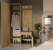 GARDEROBA DUO DĄB ARTISAN