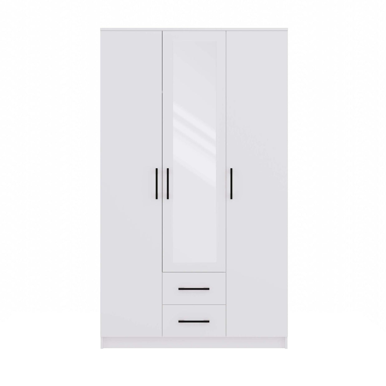 SZAFA ROMANA 120 LUSTRO 2 SZUFLADY 120CM BIEL