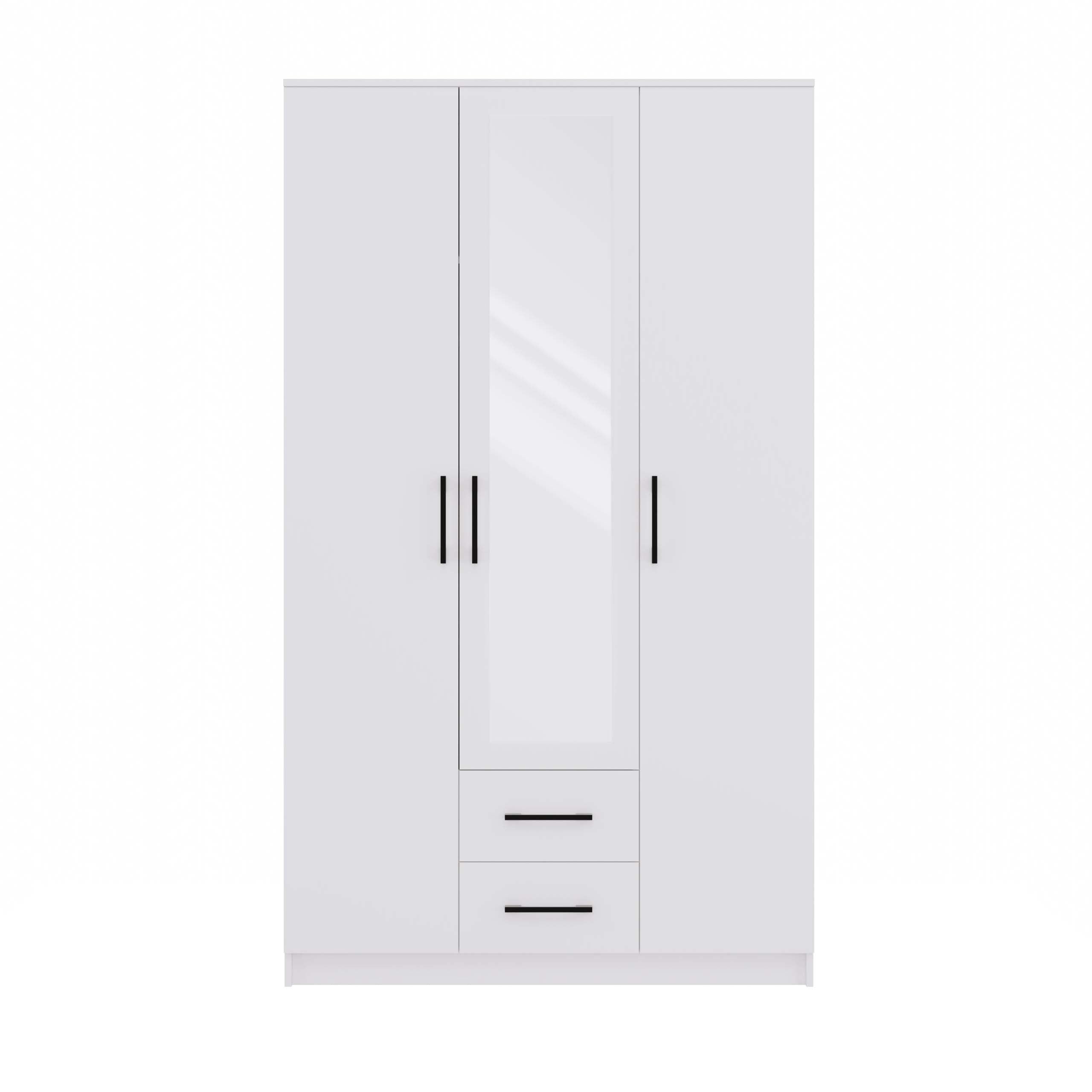 SZAFA ROMANA 120 LUSTRO 2 SZUFLADY 120CM BIEL