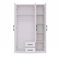 SZAFA ROMANA 120 LUSTRO 2 SZUFLADY 120CM BIEL