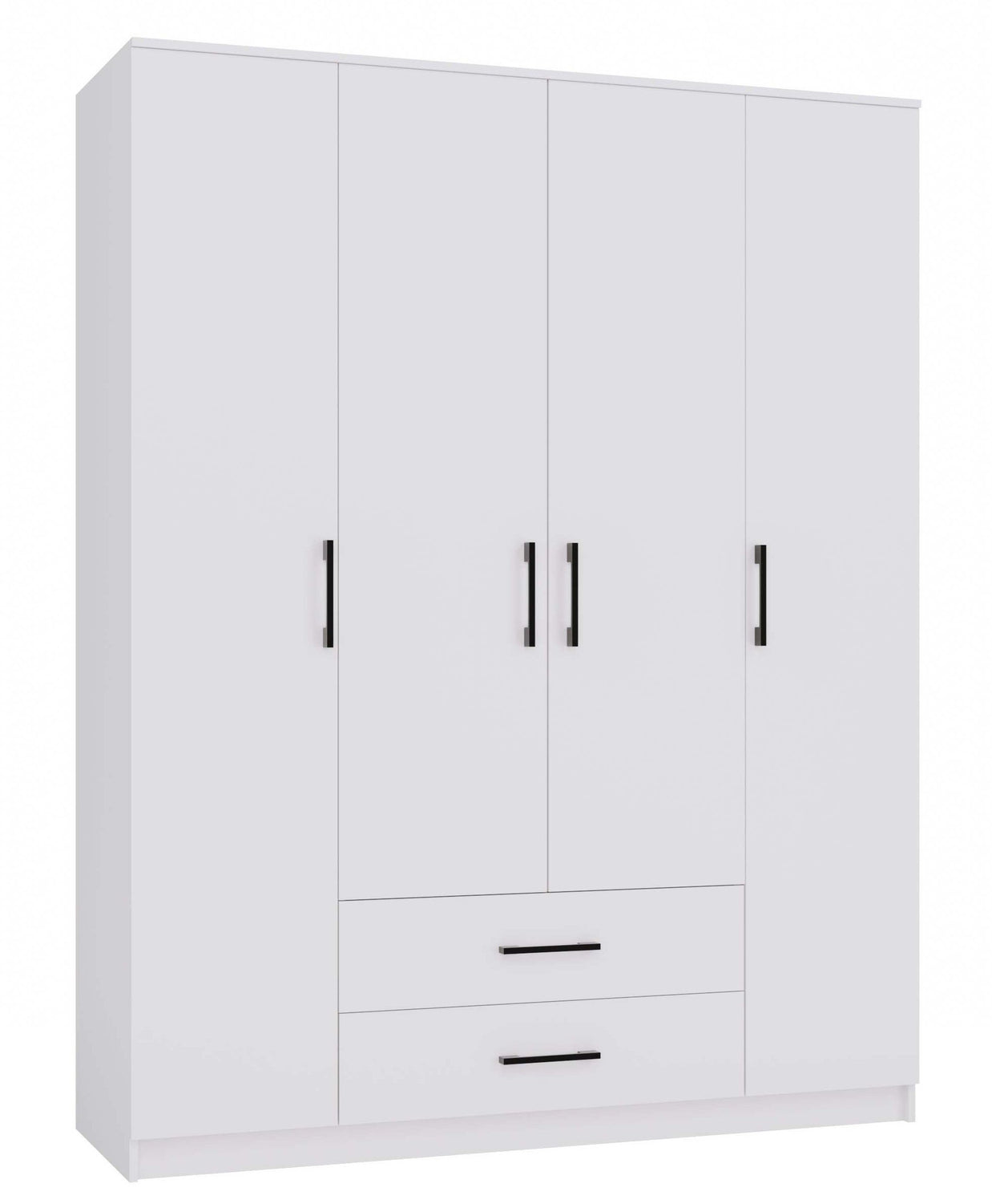 SZAFA ROMANA 160 BEZ LUSTRA 2 SZUFLADY 160CM BIEL