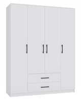 SZAFA ROMANA 160 BEZ LUSTRA 2 SZUFLADY 160CM BIEL
