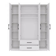 SZAFA ROMANA 160 LUSTRO 2 SZUFLADY 160CM BIEL