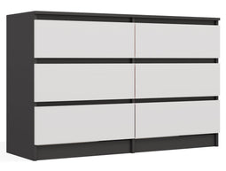 KOMODA MALWA M6 120 ANTRACYT / BIAŁY