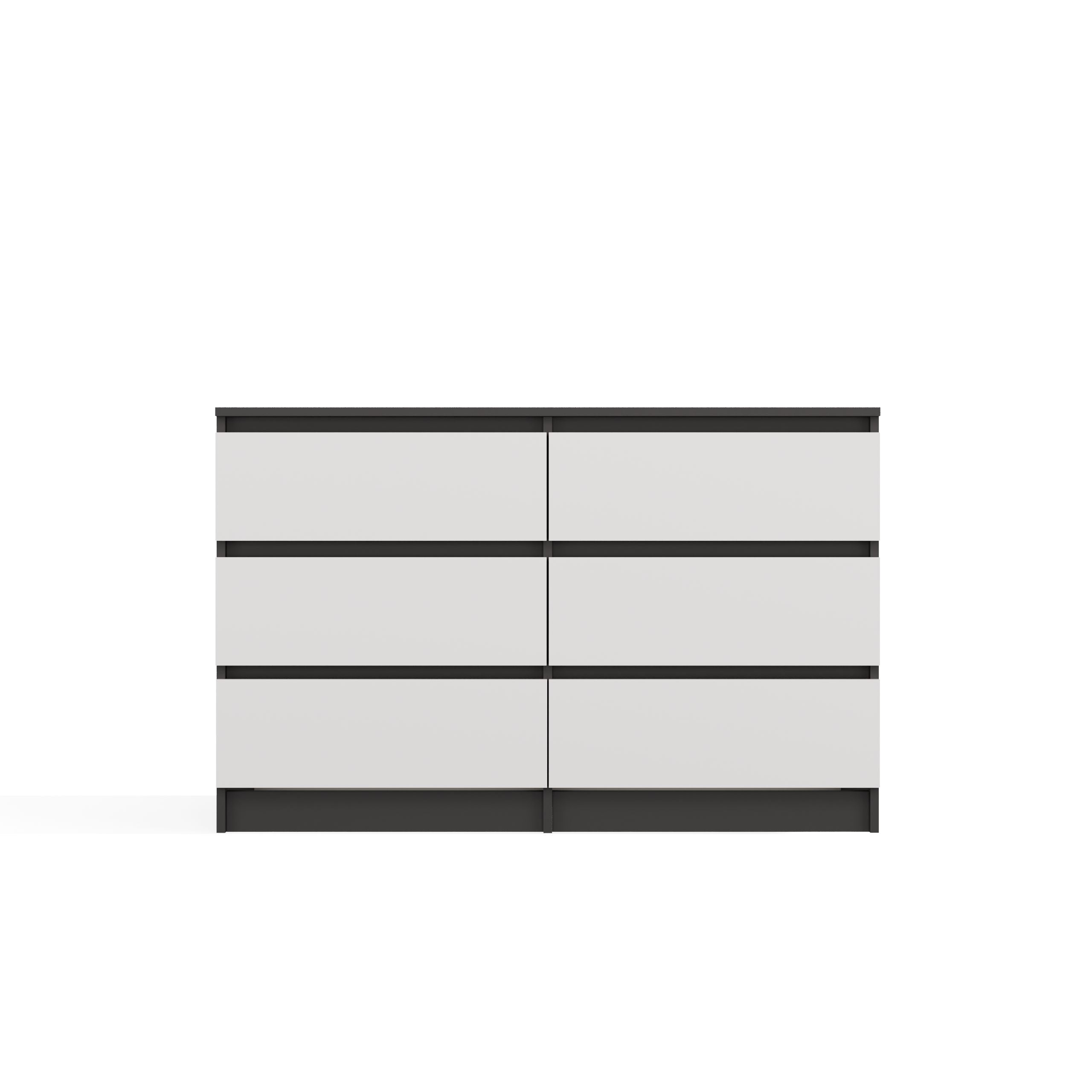 KOMODA MALWA M6 120 ANTRACYT / BIAŁY