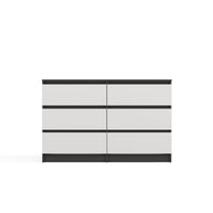 KOMODA MALWA M6 120 ANTRACYT / BIAŁY