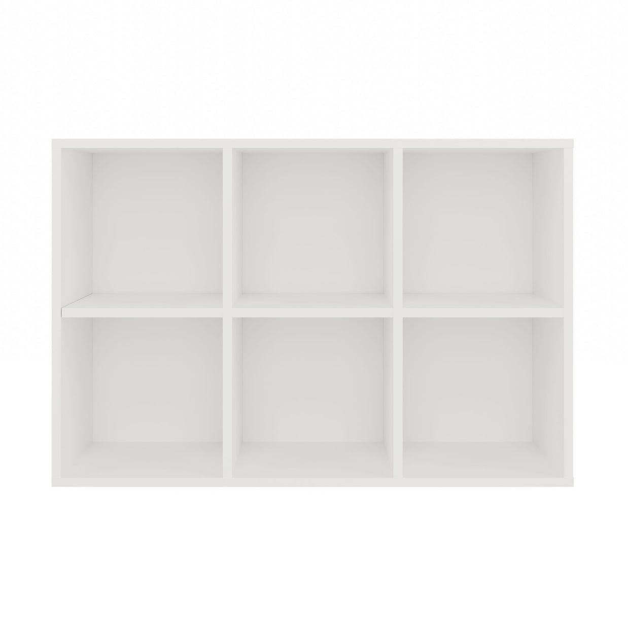 REGAŁ KOMOROWY SZAFKA MALAX MINI 2X3 BIEL MAT