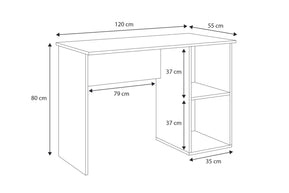 BIURKO TAKO 120x55 - BIAŁE