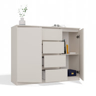 KOMODA SZAFKA 2D4S 120 - KASZMIR BEŻ