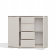 KOMODA SZAFKA 2D4S 120 - KASZMIR BEŻ
