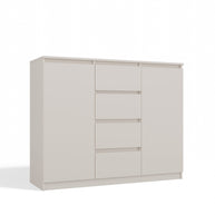 KOMODA SZAFKA 2D4S 120 - KASZMIR BEŻ