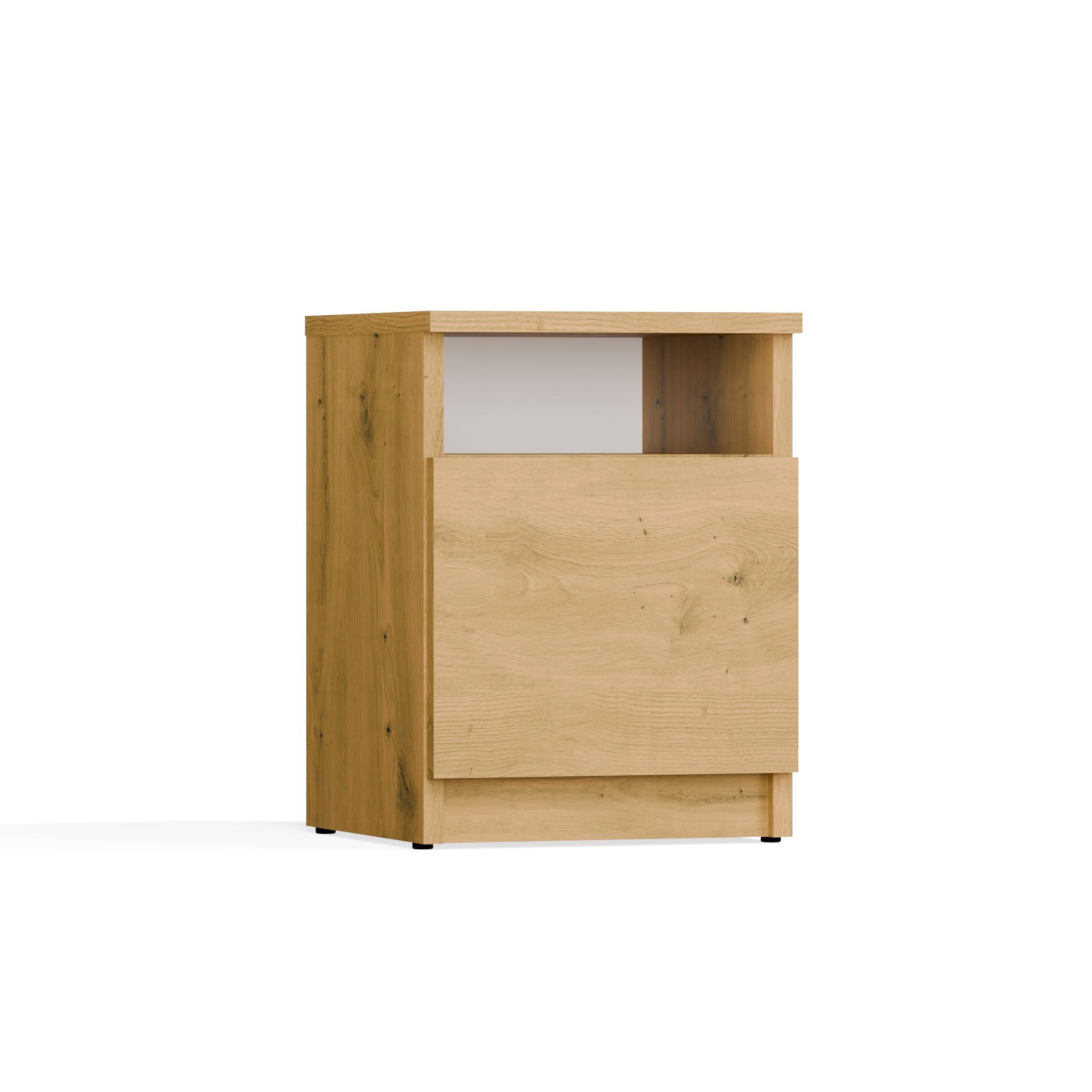 SZAFKA NOCNA GALAX 30 1D - DĄB ARTISAN