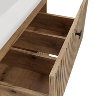 SZAFKA POD UMYWALKĘ TIGO 60 2S DĄB EVOKE RYFLOWANY FRONT + UMYWALKA