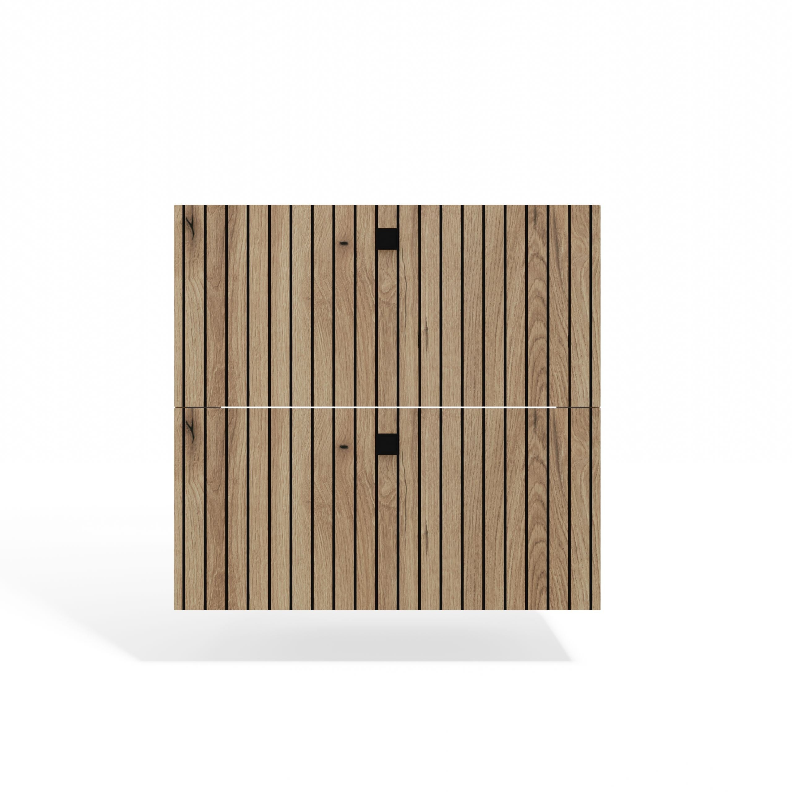 SZAFKA POD UMYWALKĘ TIGO 60 2S DĄB EVOKE RYFLOWANY FRONT