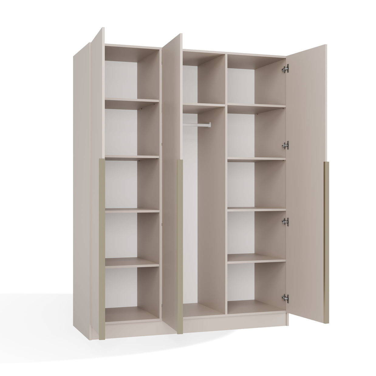 SZAFA SENSO 3D 150CM 3 DRZWI KASZMIR BEŻ