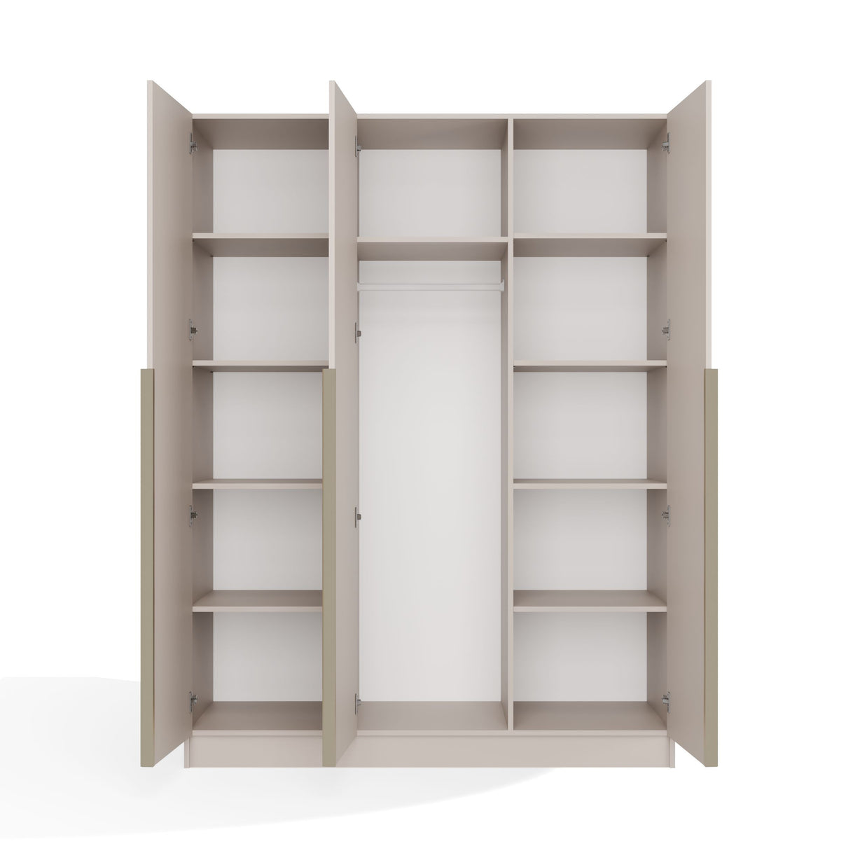 SZAFA SENSO 3D 150CM 3 DRZWI KASZMIR BEŻ