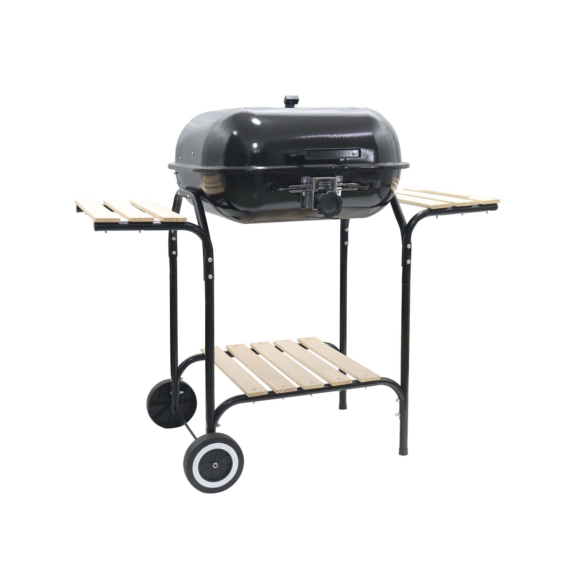 GRILL WĘGLOWY Z POKRYWĄ - PATIO