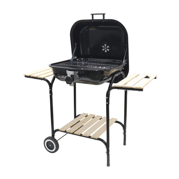 GRILL WĘGLOWY Z POKRYWĄ - PATIO