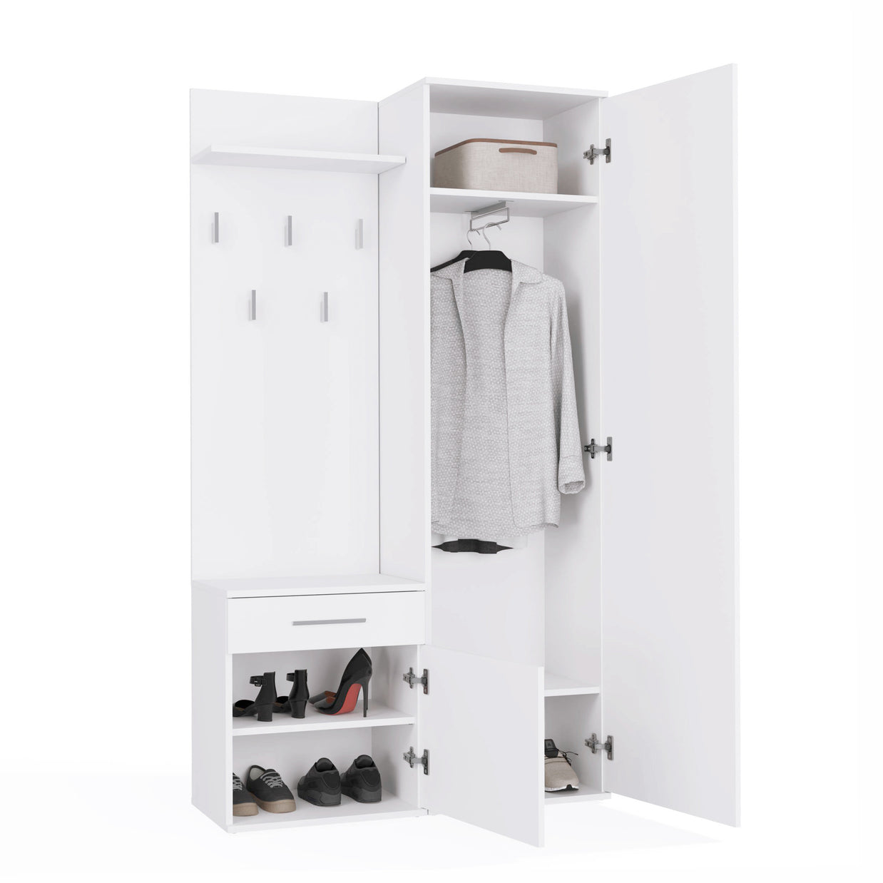 GARDEROBA DUO BIEL MAT