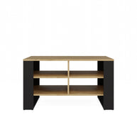 STOLIK KAWOWY ŁAWA MODERN 4P DĄB ARTISAN CZERŃ