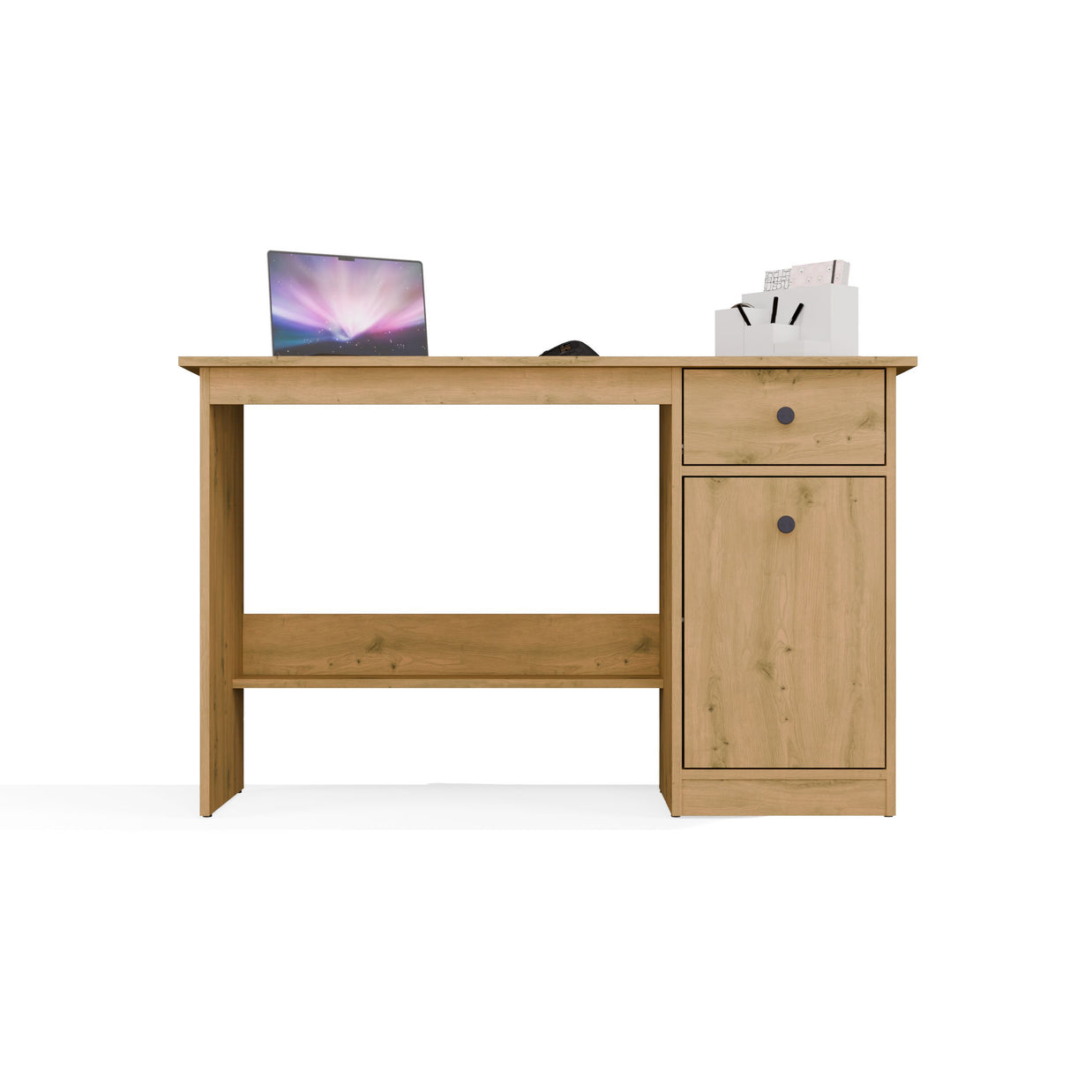 Biurko CHESTER 120 DĄB ARTISAN Szuflada Szafka Do Pokoju Biura