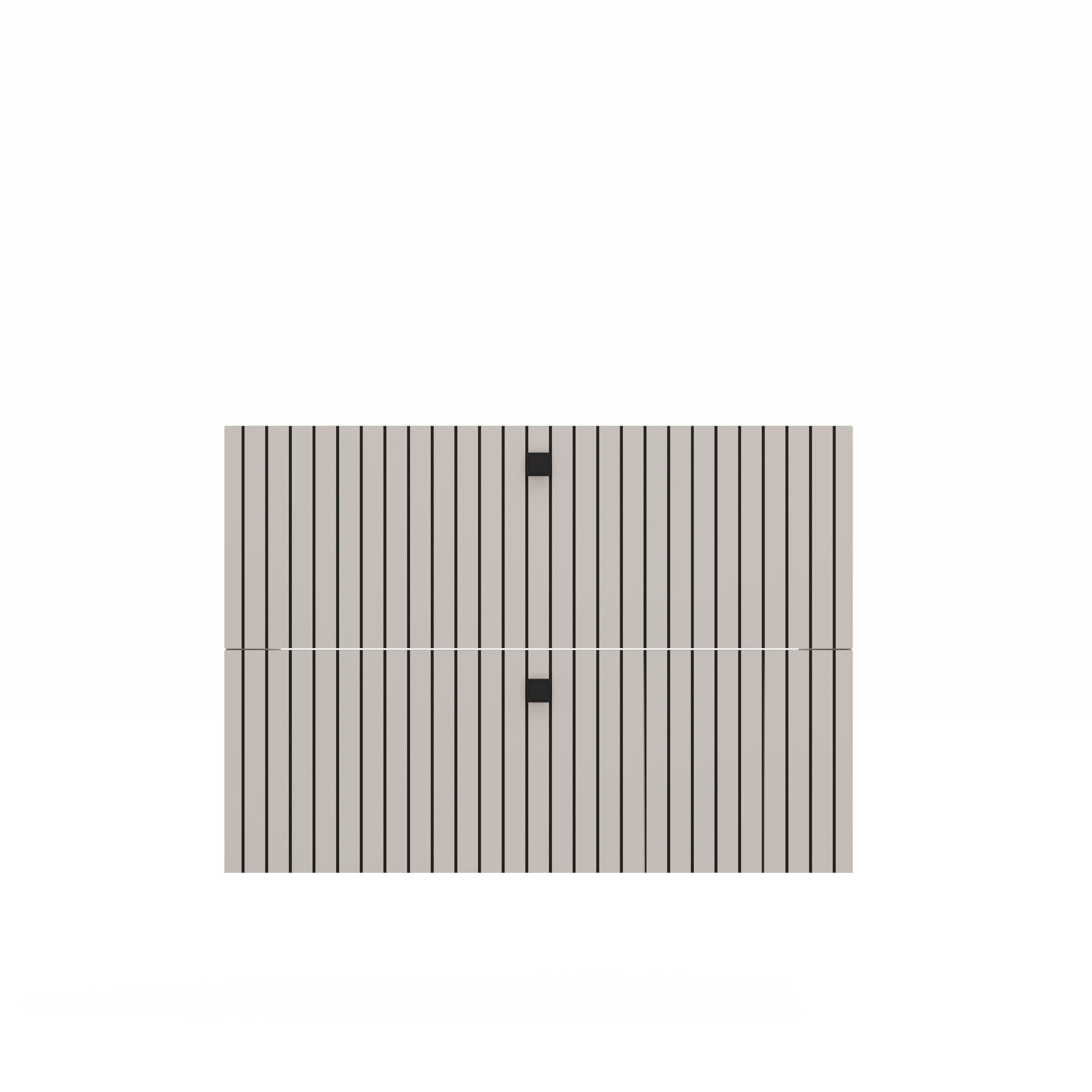 SZAFKA POD UMYWALKĘ TIGO 80 2S KASZMIR RYFLOWANY FRONT