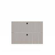 SZAFKA POD UMYWALKĘ TIGO 80 2S KASZMIR RYFLOWANY FRONT